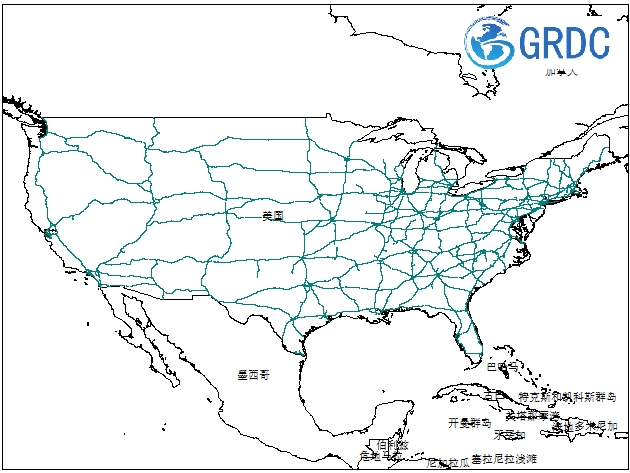 主要道路州际公路5M规模